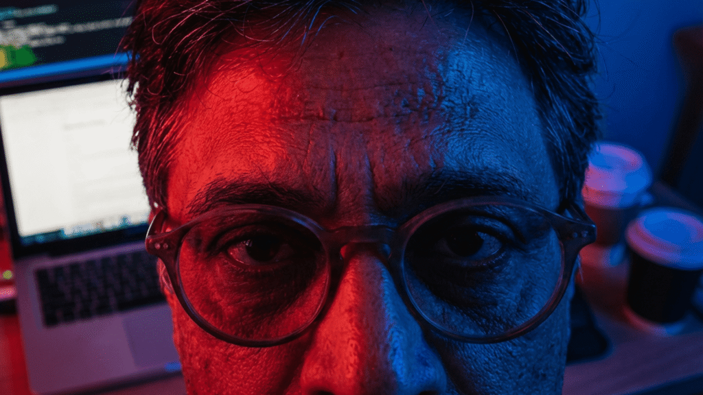 A tired guy working hard on this idea